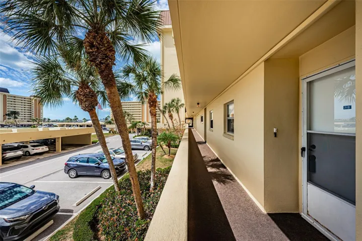 Walkway and entry