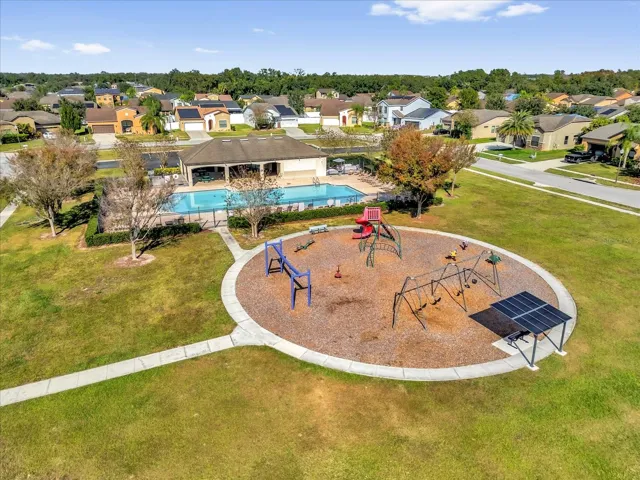 Pool and playground