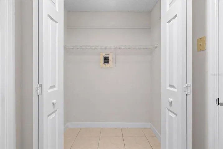 Large walk in closet.