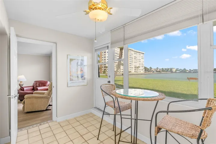 Bonus room is just off of the living area. Perfect for a home office!