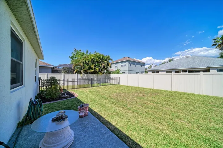 Fenced Yard