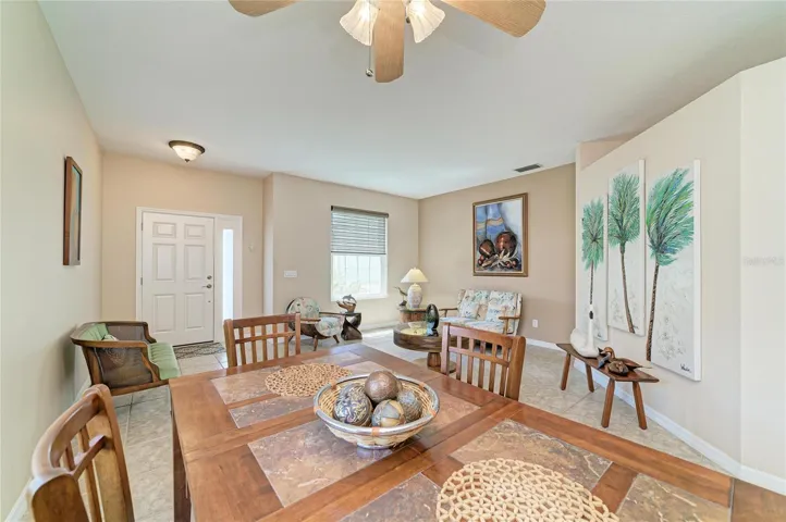 Entry Way/ Dining Room/ Family-Living Room