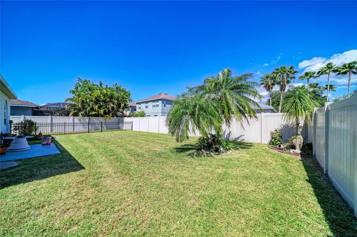Fenced Yard