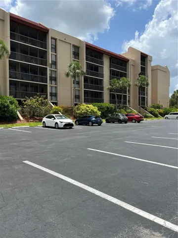 Shows parking spot