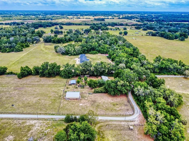 view of the south property line