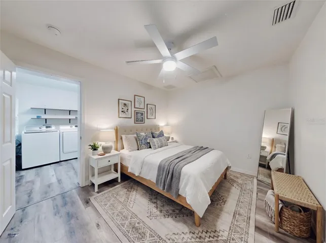 Virtually Staged 3rd Bedroom