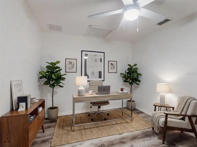 3rd bedroom virutally staged