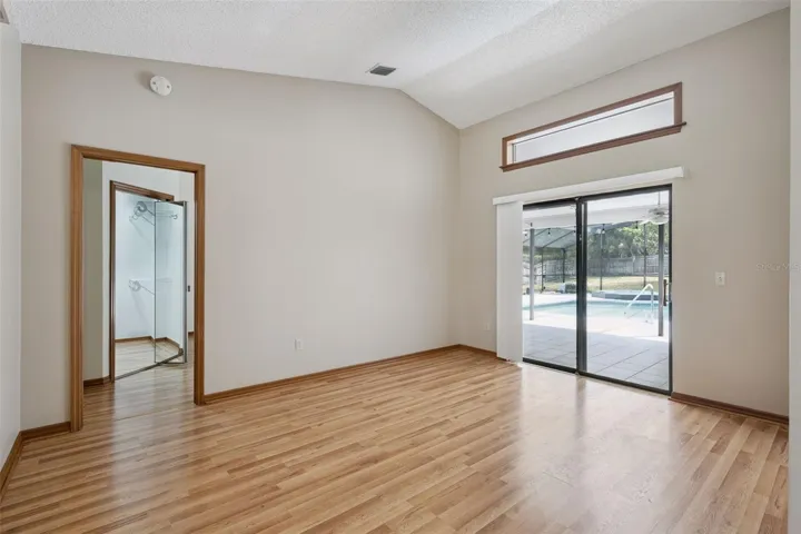 Primary bedroom entry from Great Room