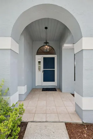 Welcoming entrance