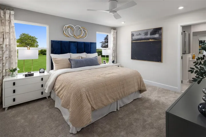 Meadowlark Landing Aurora Model Primary Room