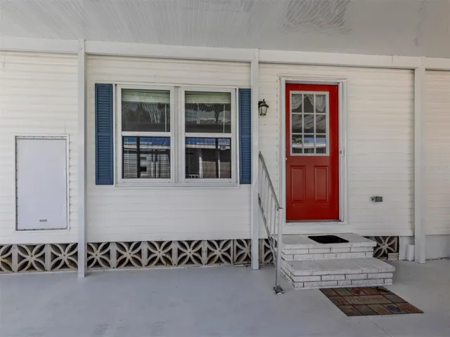 Entry from carport