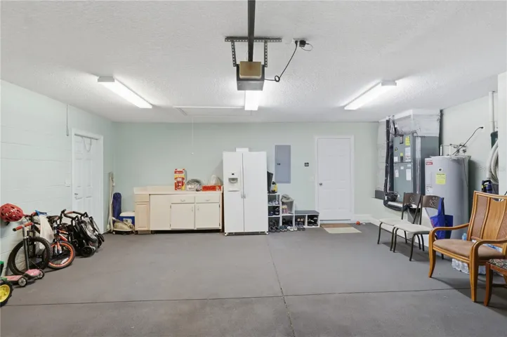 2-car garage with storage