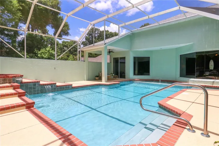 heated pool and spa