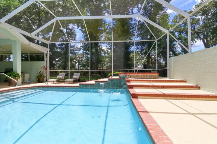 heated pool