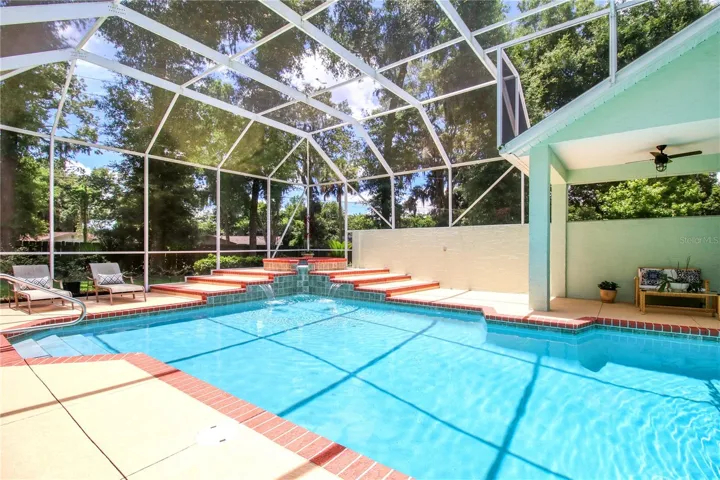 heated pool and spa