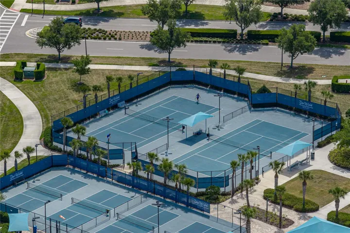 Lighted Tennis Courts