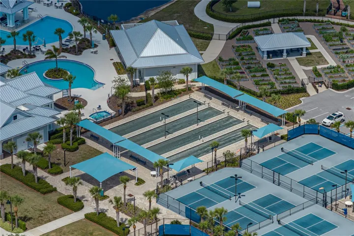 Lighted Tennis, Pickleball, Shuffleboard Courts