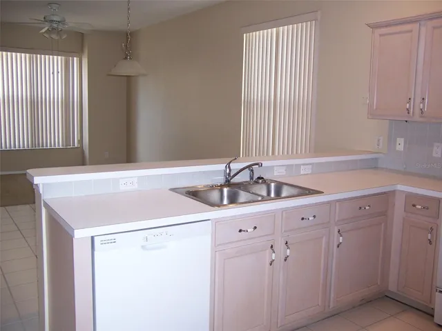 spacious kitchen and dining