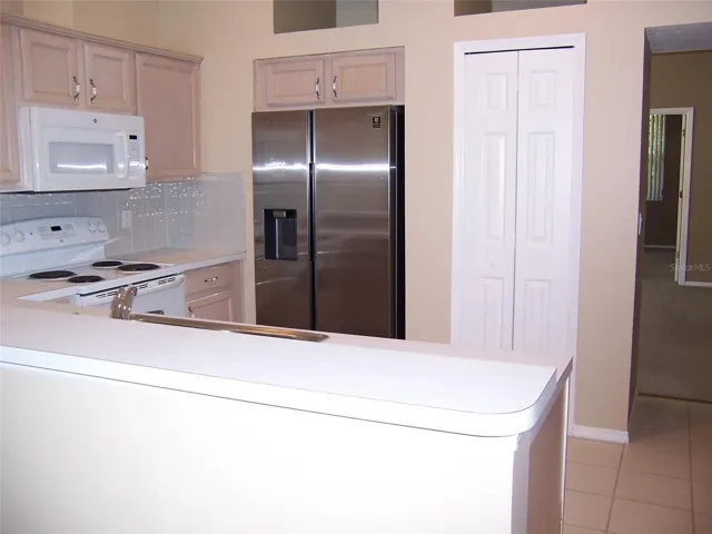 Kitchen with appliances
