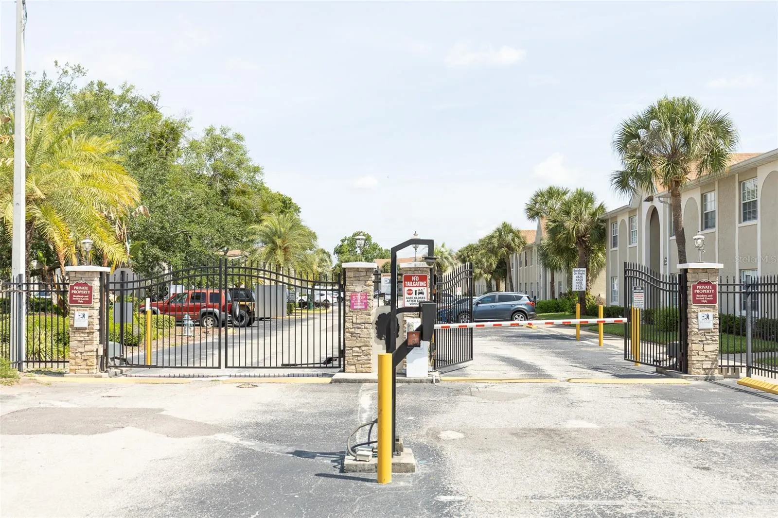Community Gate Entrance