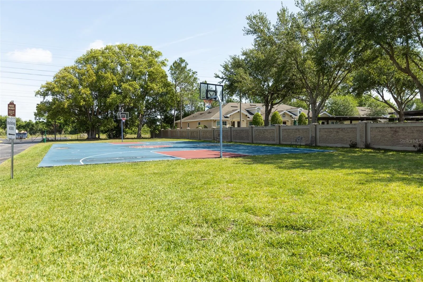 Basketball Court View