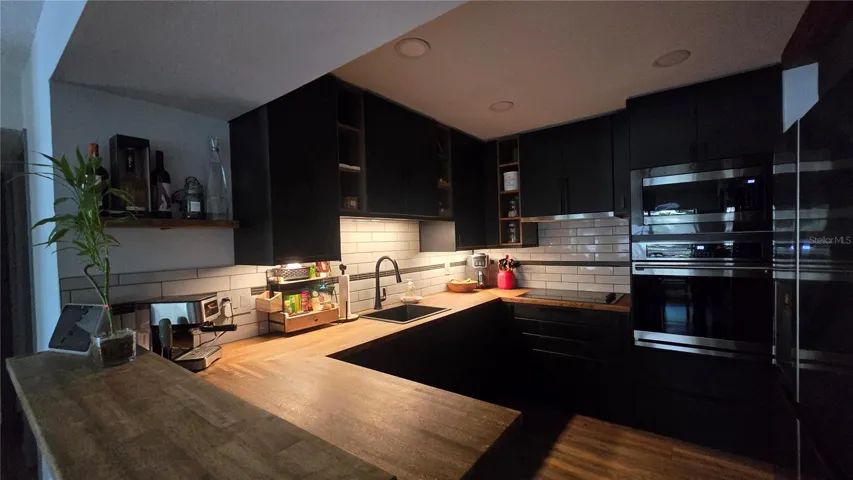 At the end of the day, the kitchen still looks great with the soft lighting option.