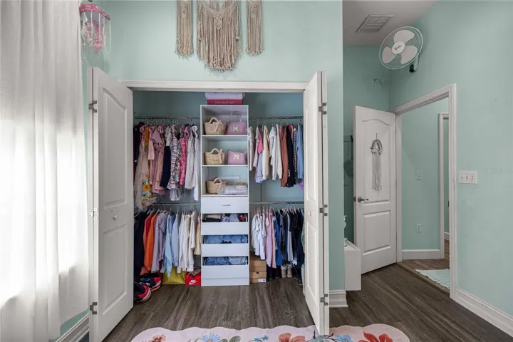 Bedroom 1 Custom Closet