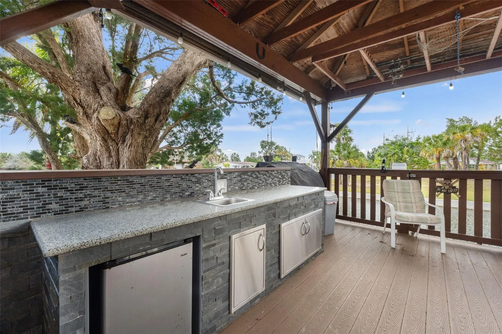 Outside Kitchen