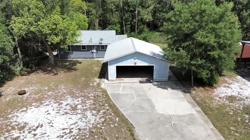 Front ariel view