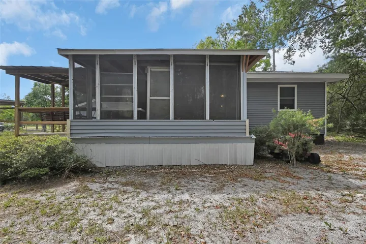 back view of home