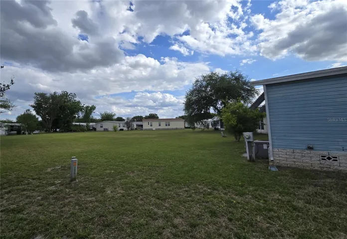 rear of house greenspace