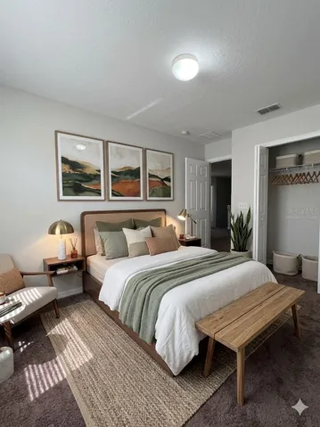 Some images have been virtually staged using artificial intelligence to illustrate potential furnishing and decoration. The property structure, layout, and physical features remain unchanged.