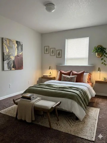 Some images have been virtually staged using artificial intelligence to illustrate potential furnishing and decoration. The property structure, layout, and physical features remain unchanged.