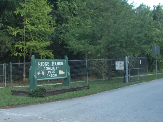 Ridge Manor Park - with Ball Fields, playground and Picnic pavilions