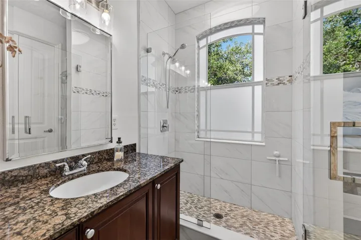 Primary Bathroom remodeled shower