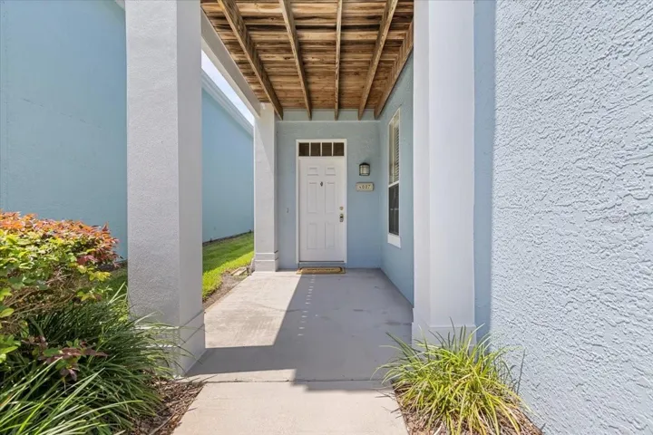 Covered Front Entry