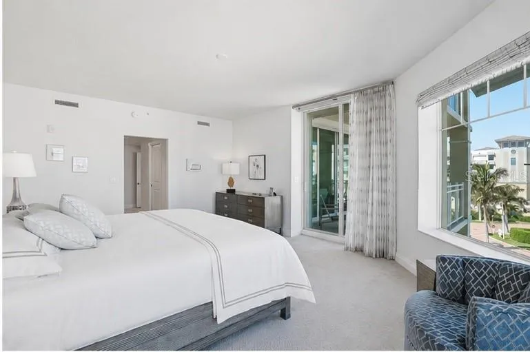 The Primary Suite also has Balcony Access