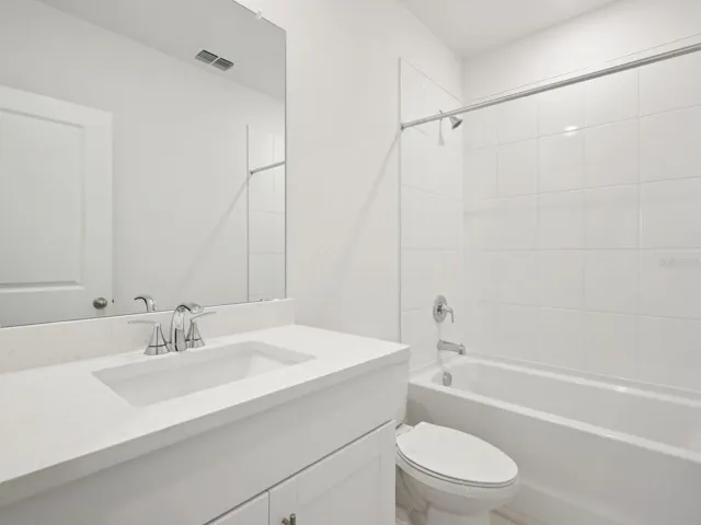 Interior photos are not of the actual home but are photos of the builder home with the same floorplan with similar interior finishes and features.