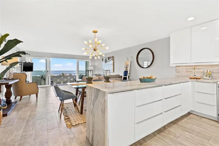 Open Floor Plan with expansive open water of Tampa Bay