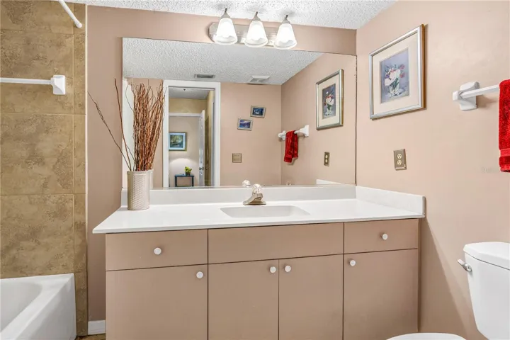 Guest Bathroom Right Outside Guest Bedroom