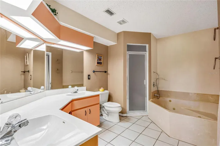 Step In Shower &amp; Jetted Tub