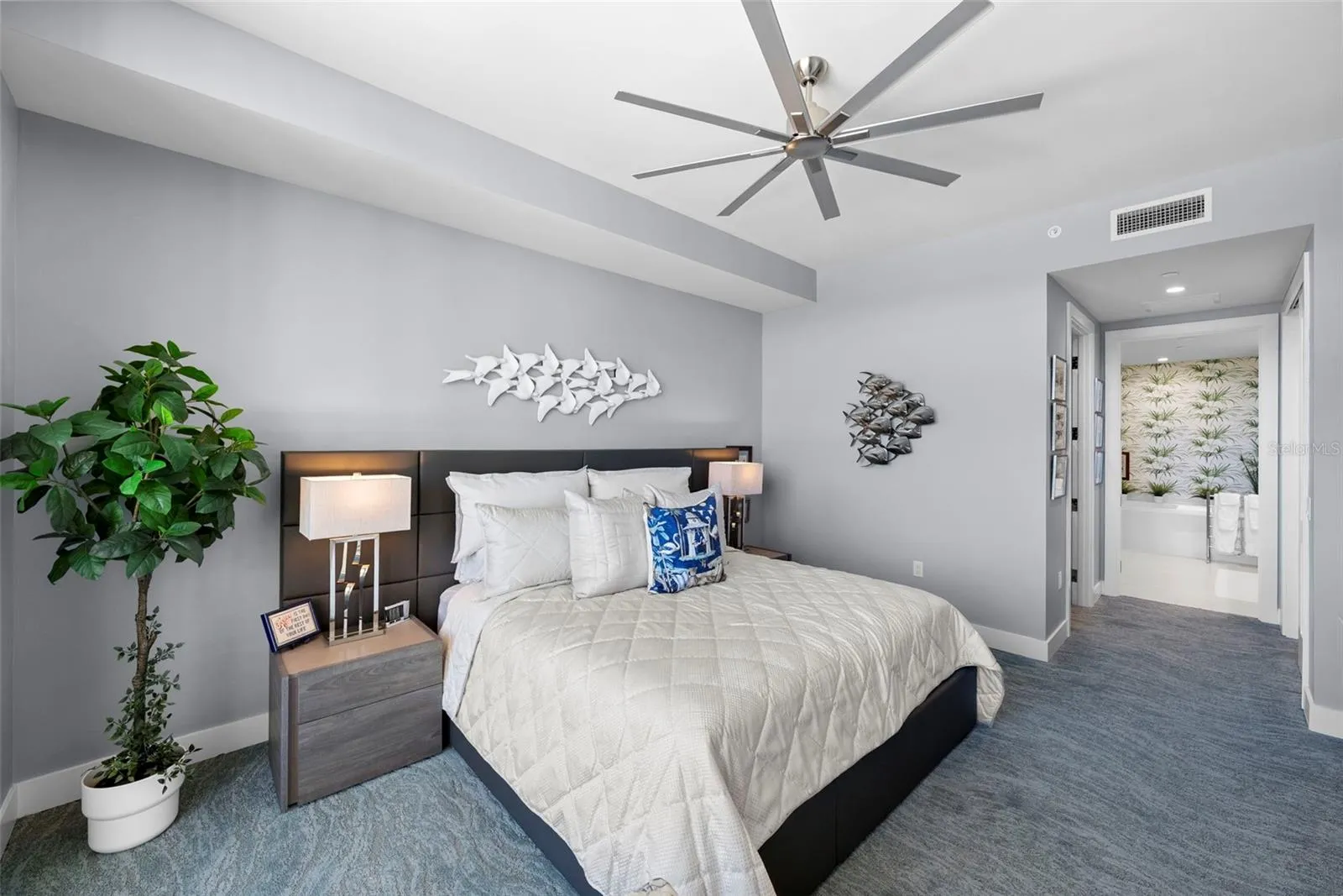Primary bedroom suite