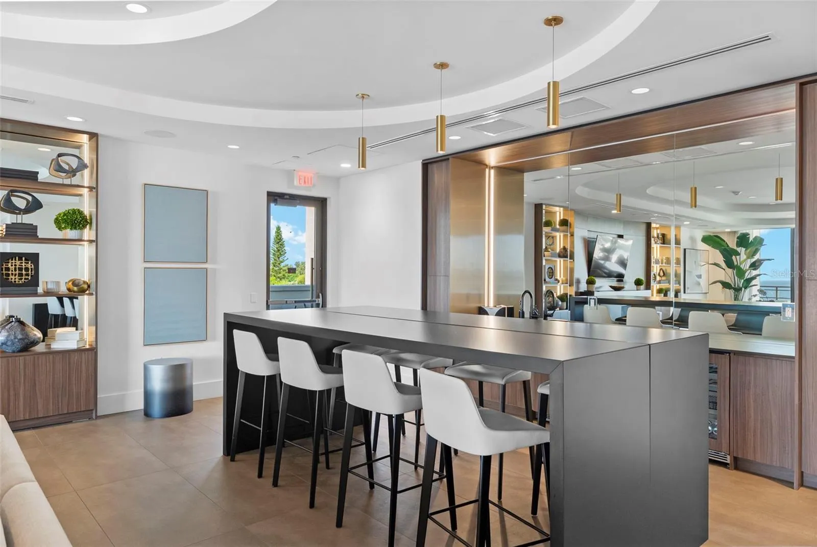 Residence club room
