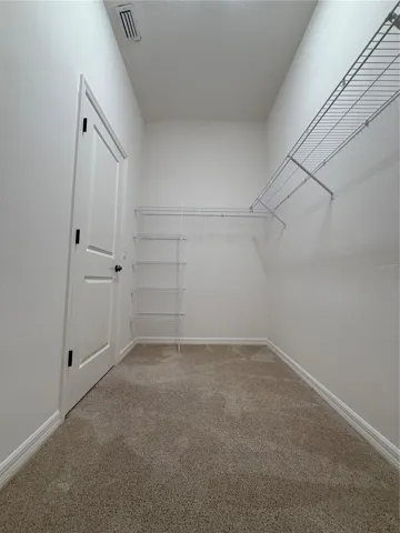 Primary closet