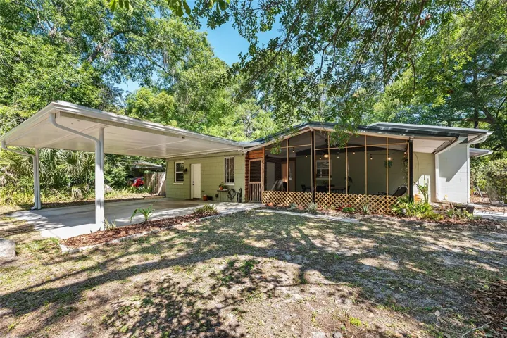 2-car, side-entry carport