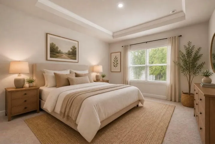 PRIMARY BEDROOMvirtually staged
