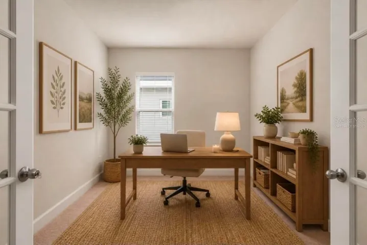 OFFICE/ FLEX ROOMvirtually staged