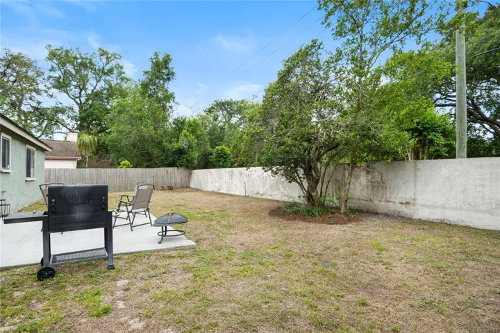 There is plenty of space for practicing ball, installing a pool, planting a garden, having playground equipment, and more.