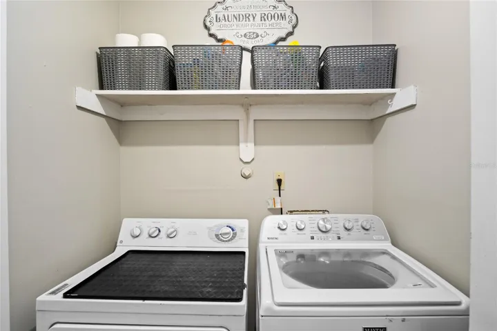 Just like it says...the Laundry Room.