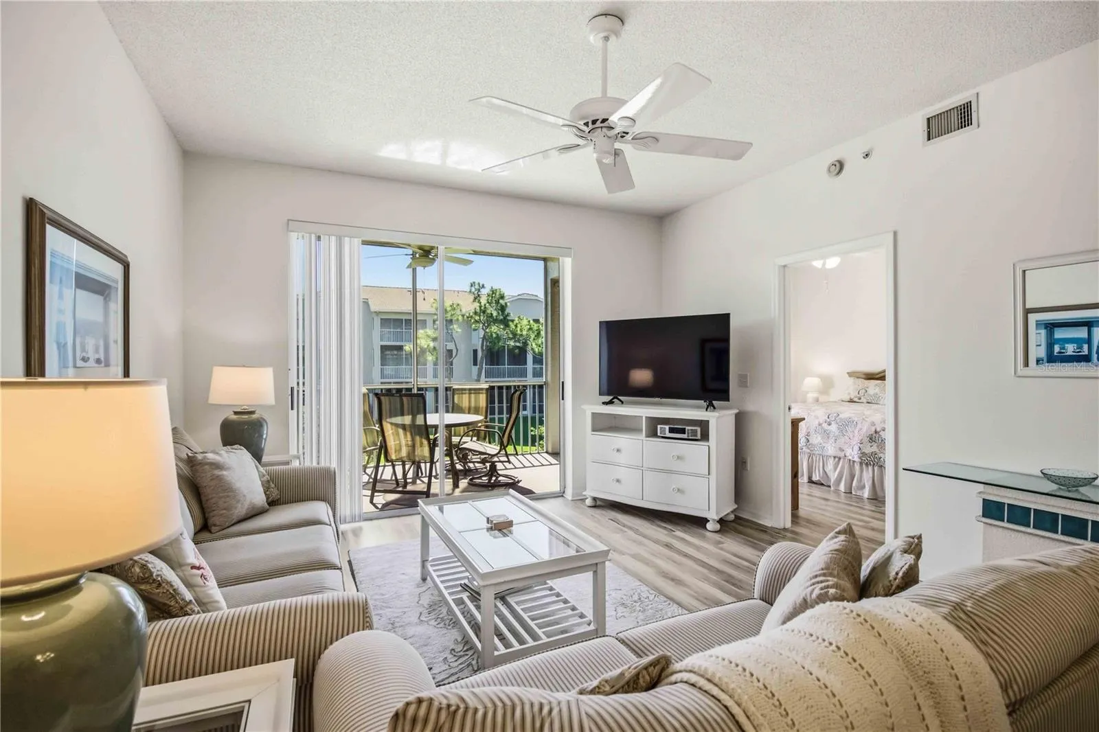 Living Room and Balcony